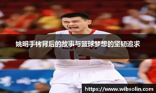 姚明手铐背后的故事与篮球梦想的坚韧追求